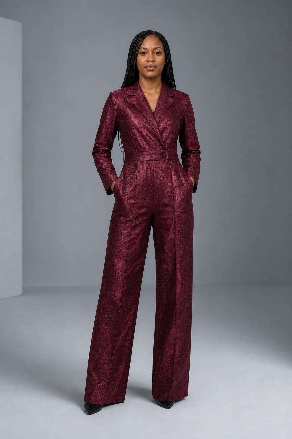 Aperçu — Tailleur wax pantalon