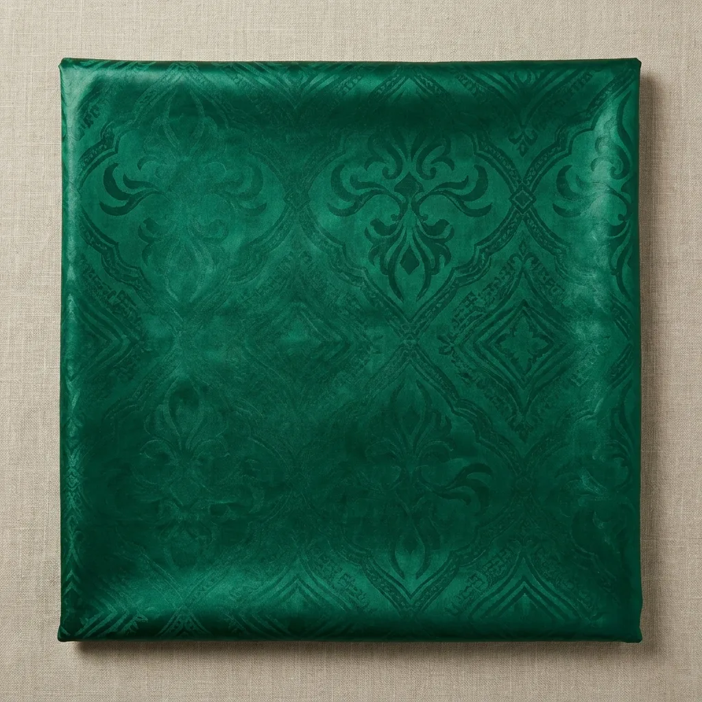 Bazin riche émeraude